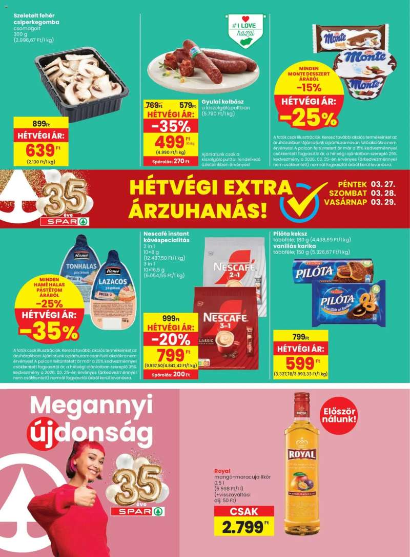 Spar Spar akciós újság 20 oldal