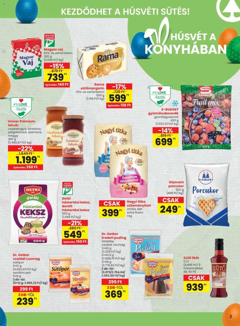 Spar Spar akciós újság 3 oldal