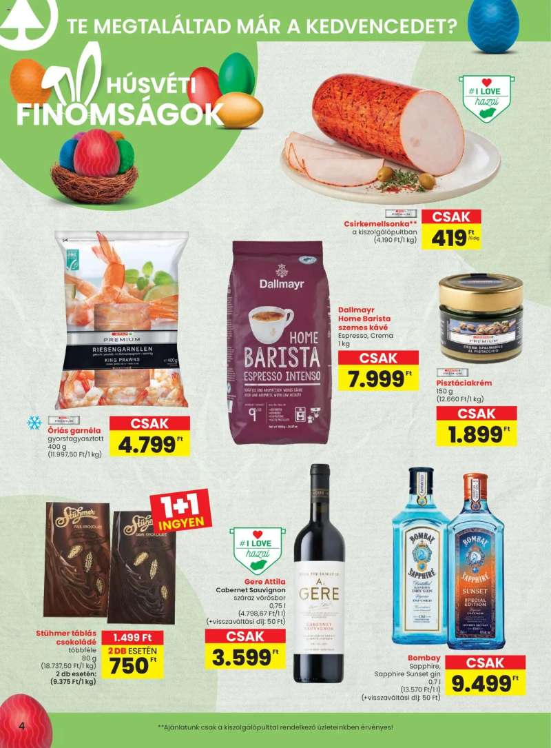 Spar Spar akciós újság 4 oldal
