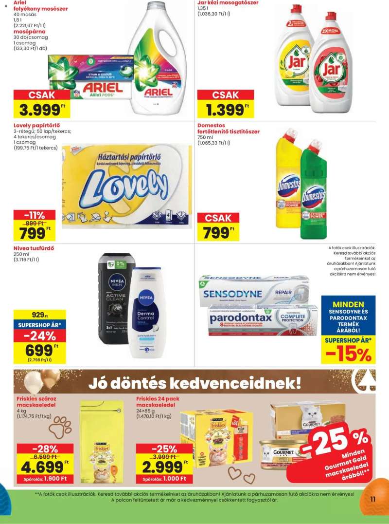 Spar Spar akciós újság 11 oldal