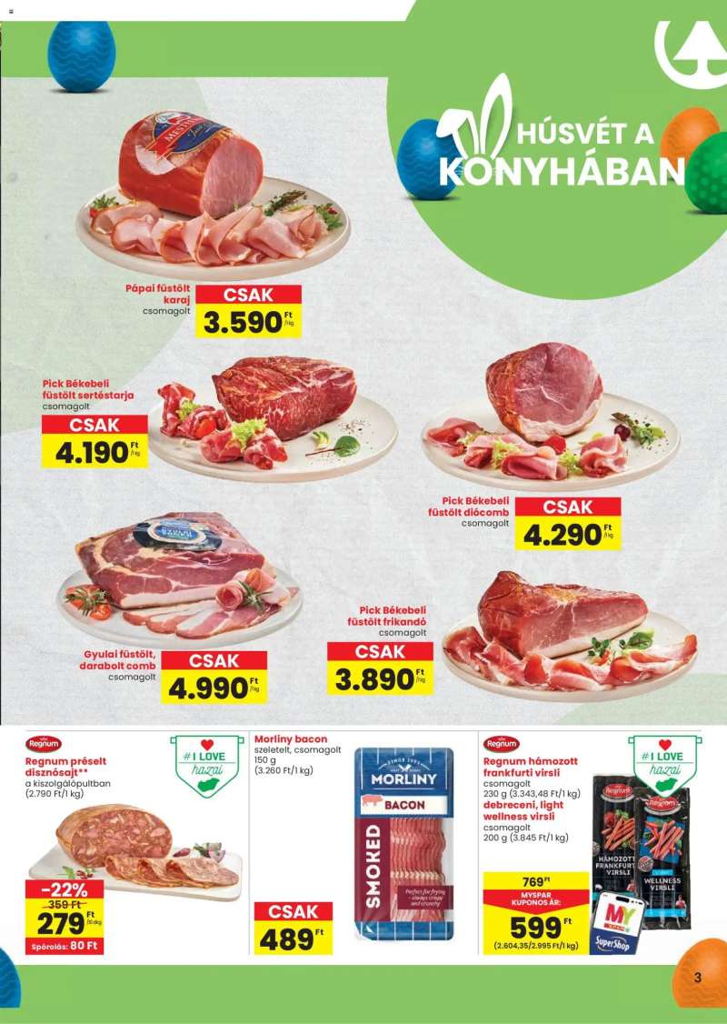 Spar Spar akciós újság 3 oldal