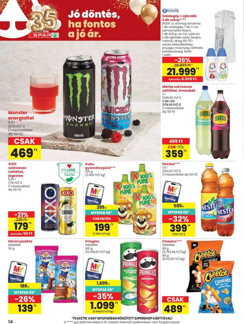 Spar Spar akciós újság 14 oldal