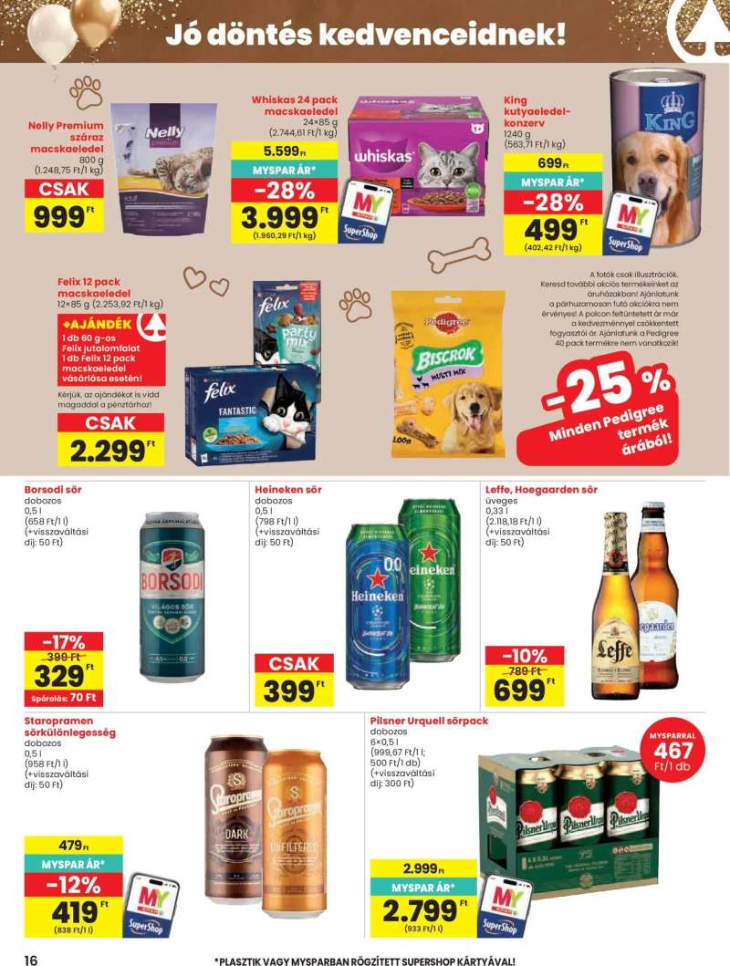 Spar Spar akciós újság 16 oldal