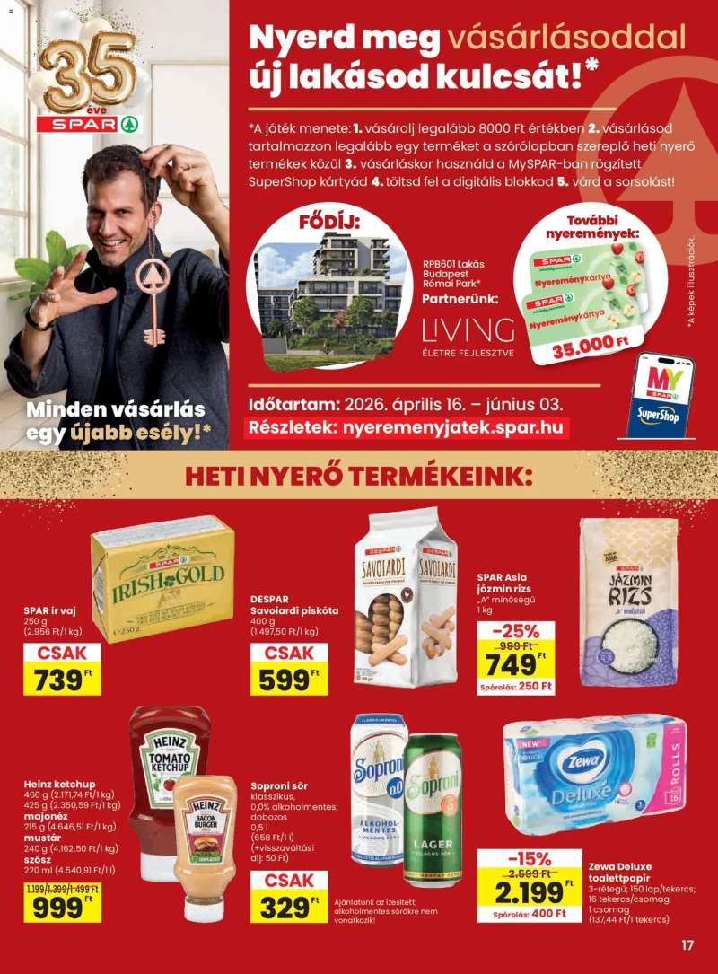 Spar Spar akciós újság 17 oldal
