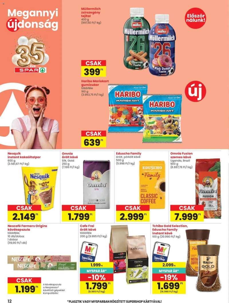Spar Spar akciós újság 12 oldal