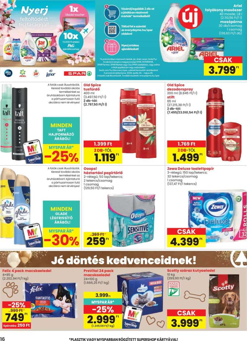 Spar Spar akciós újság 16 oldal