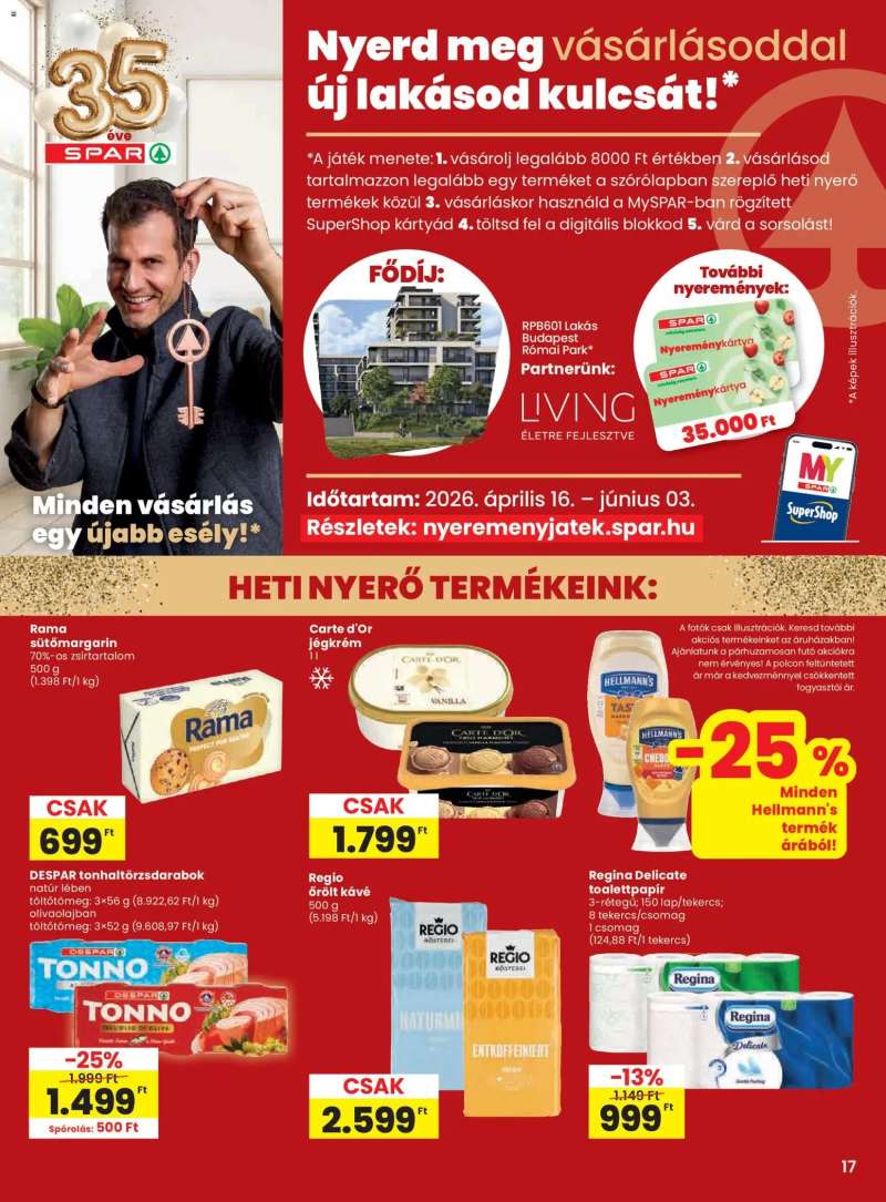 Spar Spar akciós újság 17 oldal