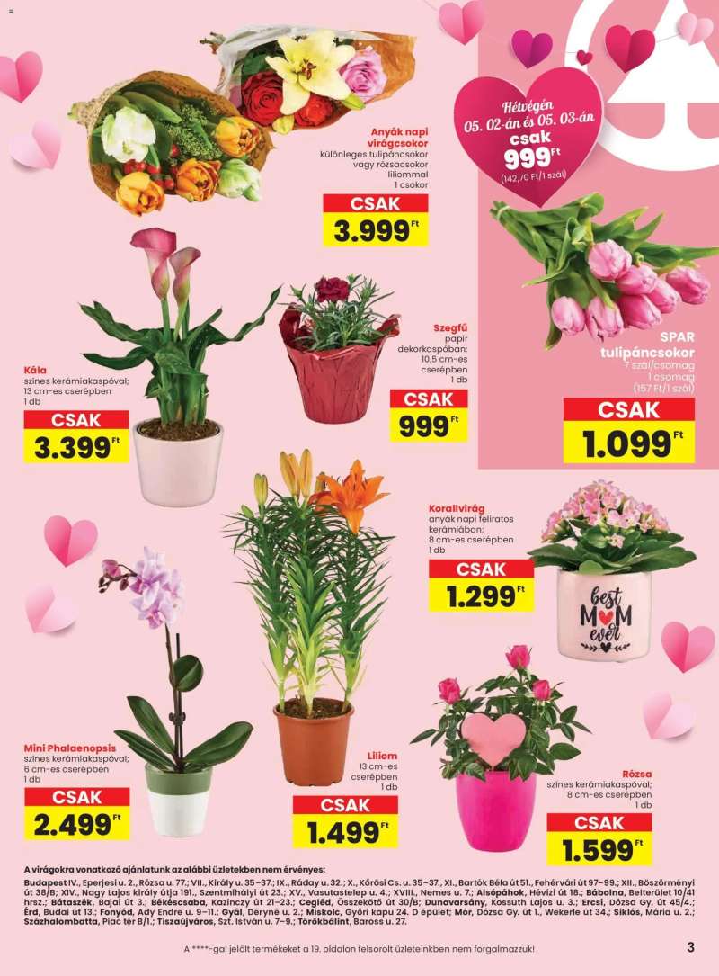 Spar Spar akciós újság 3 oldal