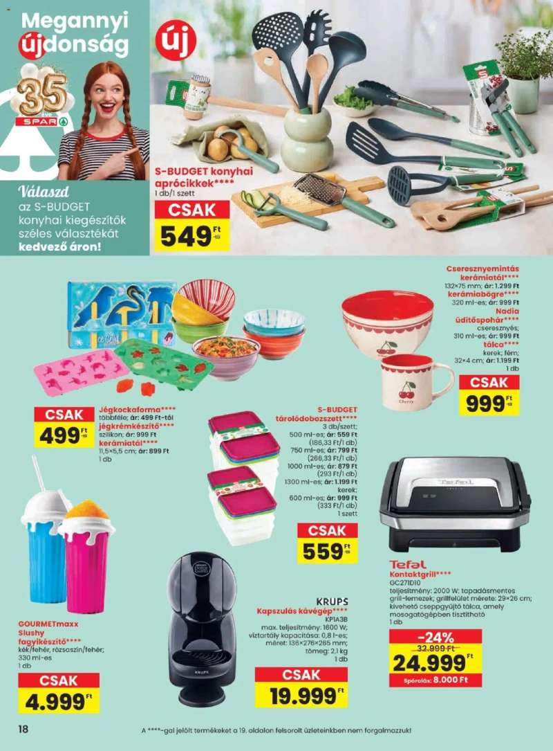 Spar Spar akciós újság 18 oldal