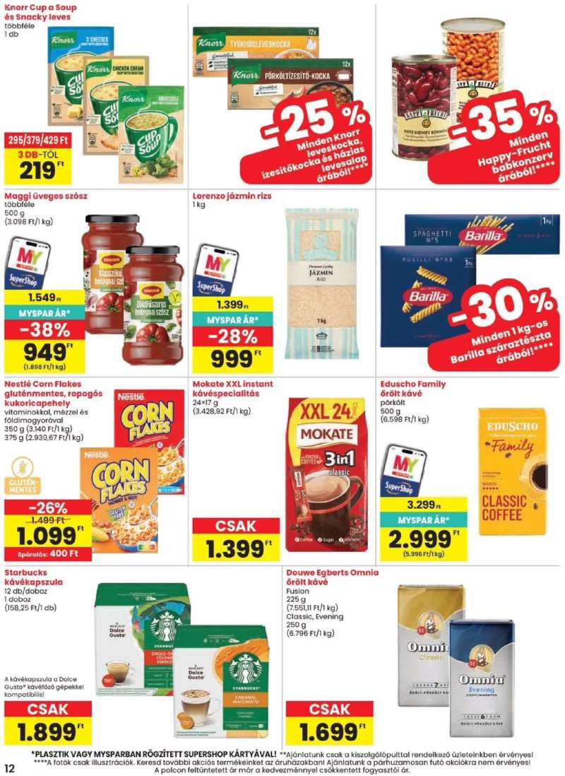 Spar Spar akciós újság 12 oldal