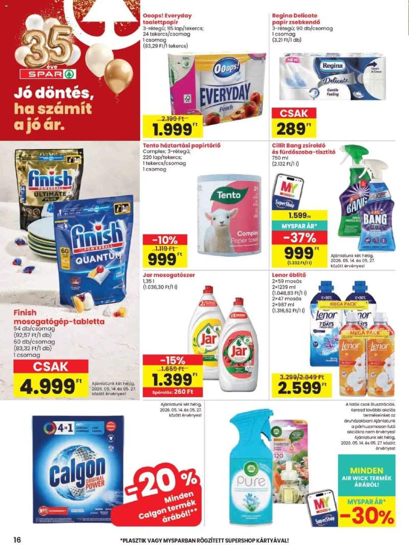 Spar Spar akciós újság 16 oldal