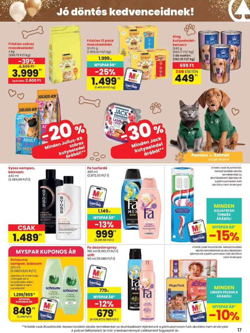 Spar Spar akciós újság 17 oldal