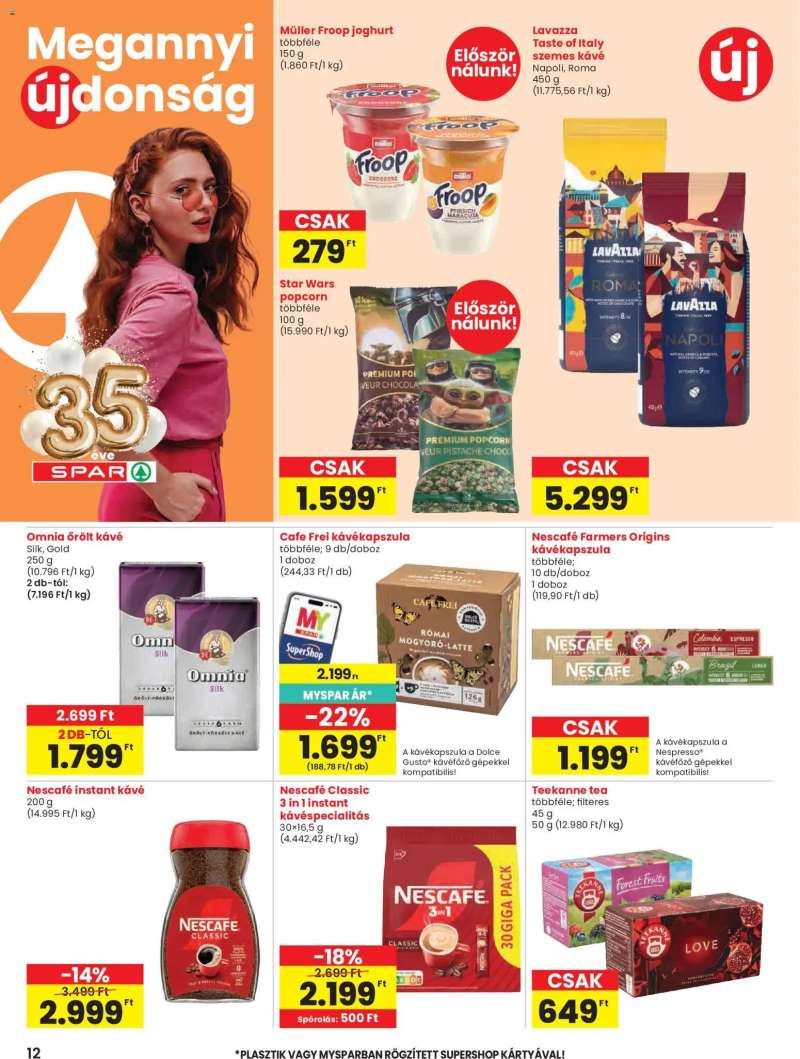 Spar Spar akciós újság 12 oldal