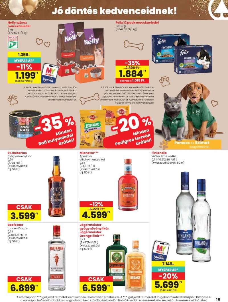 Spar Spar akciós újság 15 oldal
