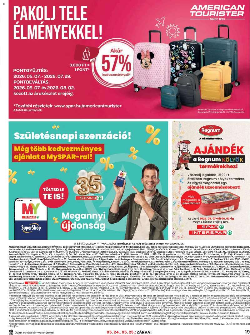 Spar Spar akciós újság 19 oldal