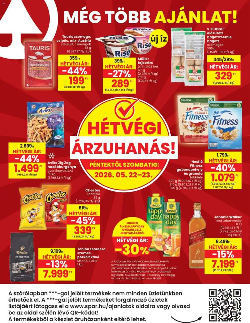 Spar Spar akciós újság 20 oldal