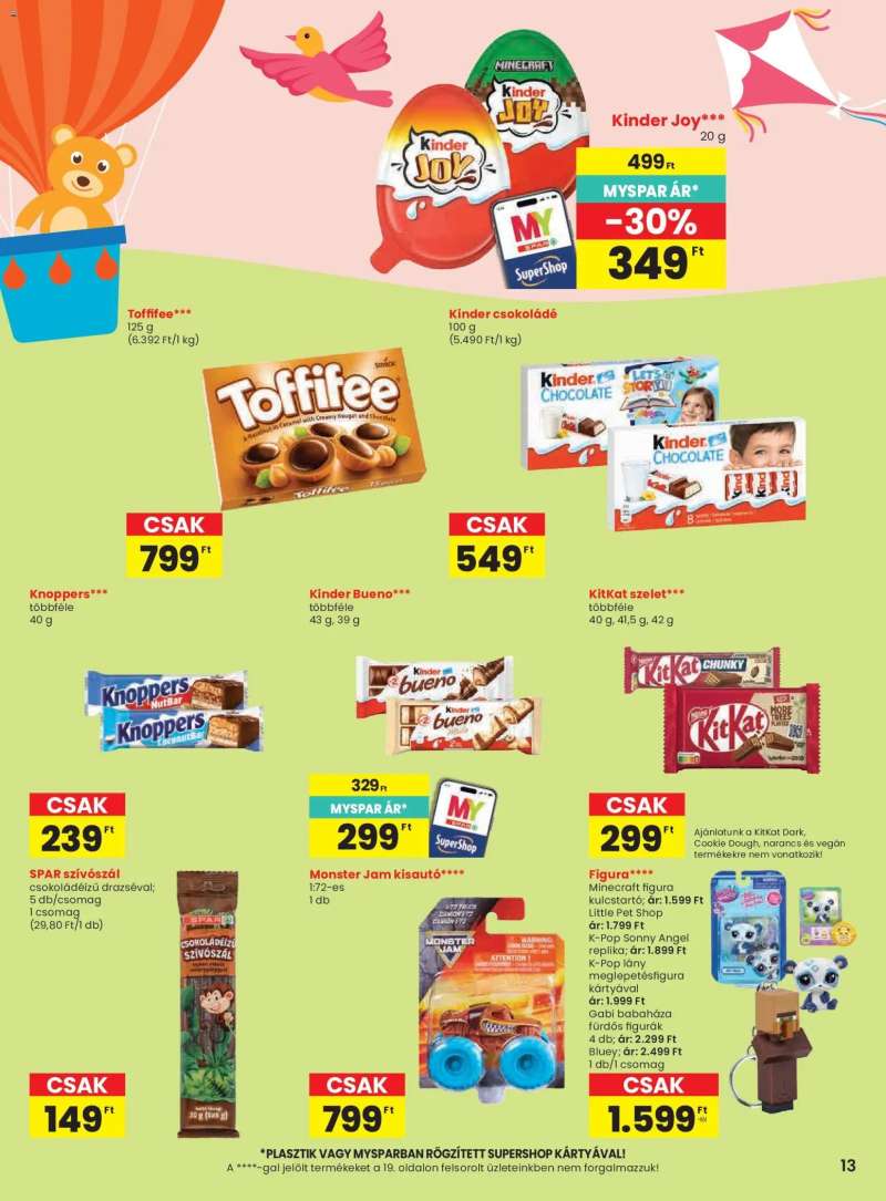 Spar Spar akciós újság 13 oldal