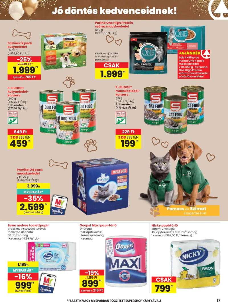 Spar Spar akciós újság 17 oldal