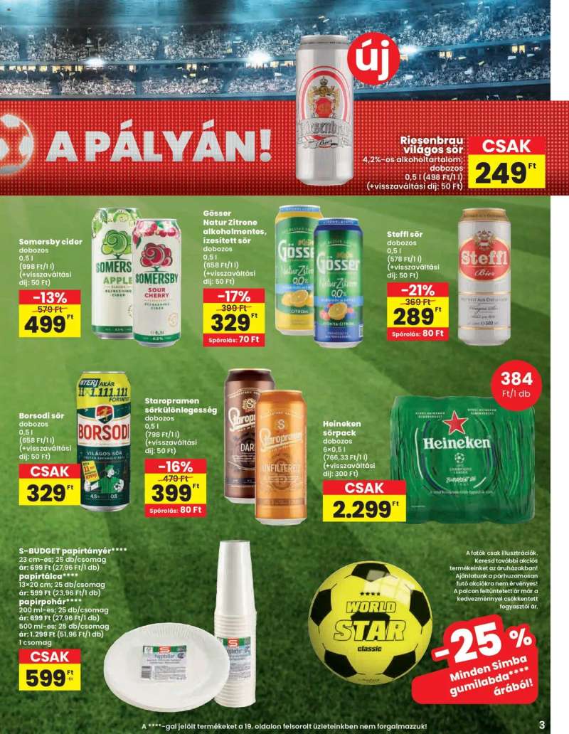 Spar Spar akciós újság 3 oldal