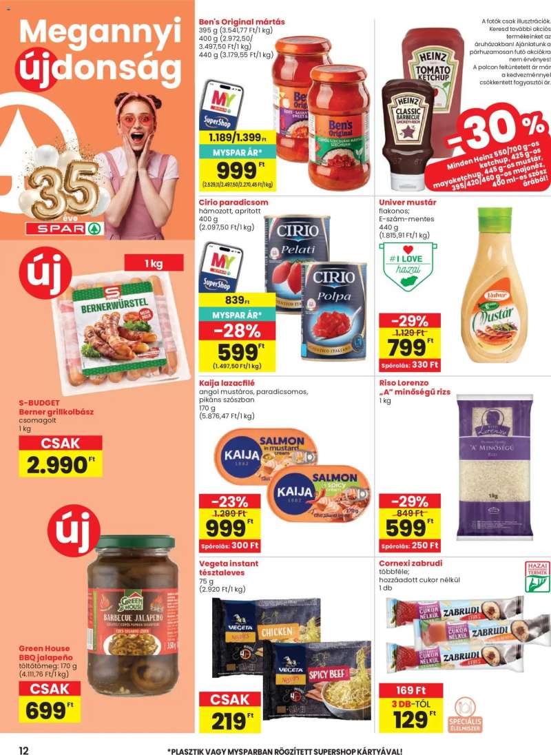 Spar Spar akciós újság 12 oldal