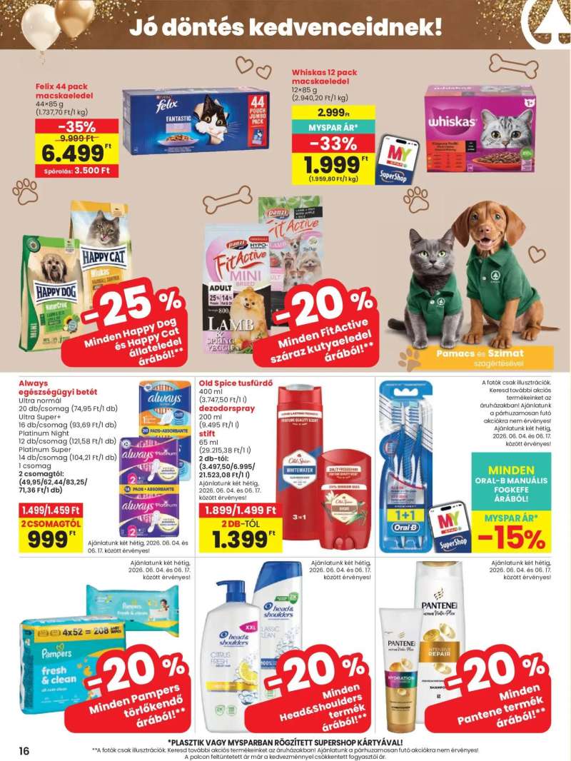 Spar Spar akciós újság 16 oldal