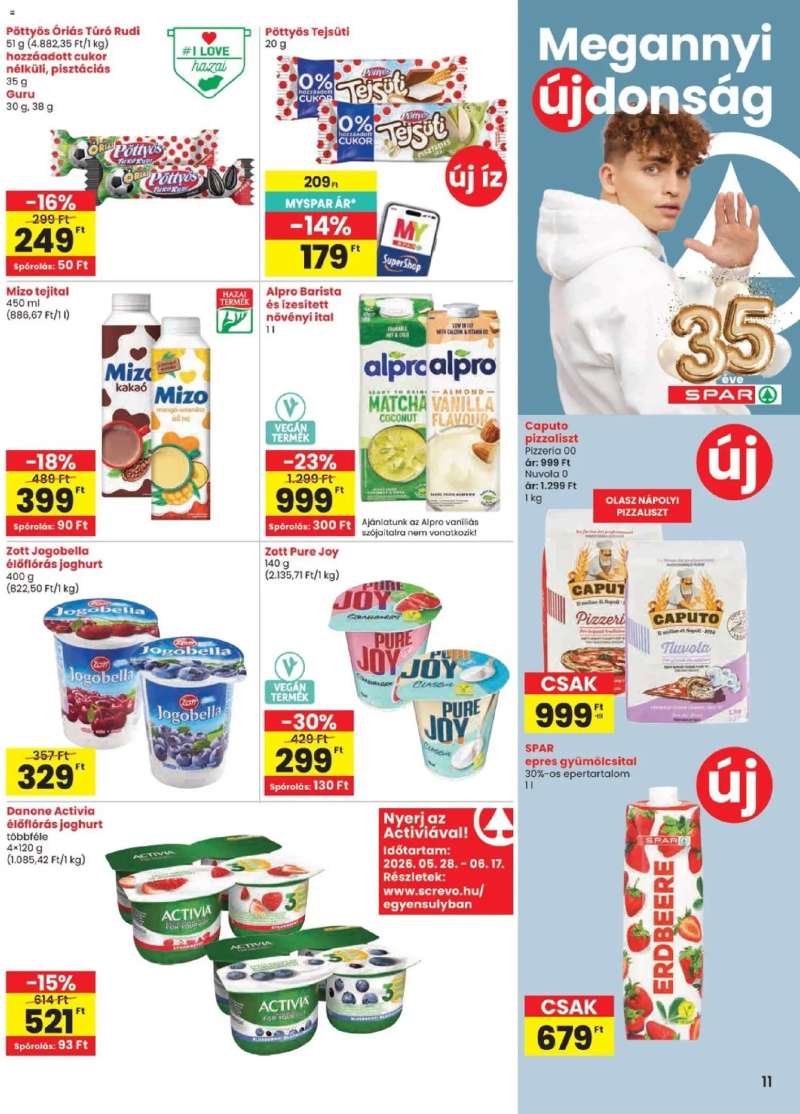 Spar Spar akciós újság 11 oldal