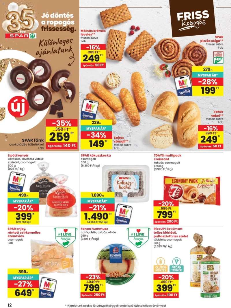 Spar Spar akciós újság 12 oldal