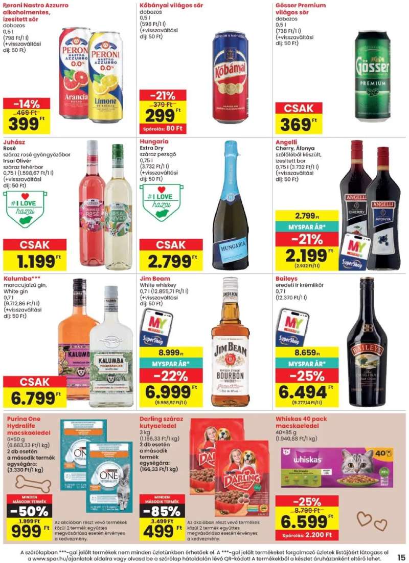 Spar Spar akciós újság 15 oldal