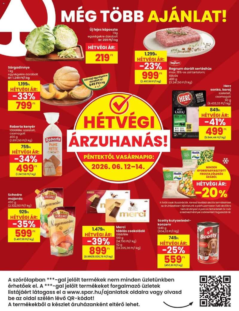 Spar Spar akciós újság 20 oldal