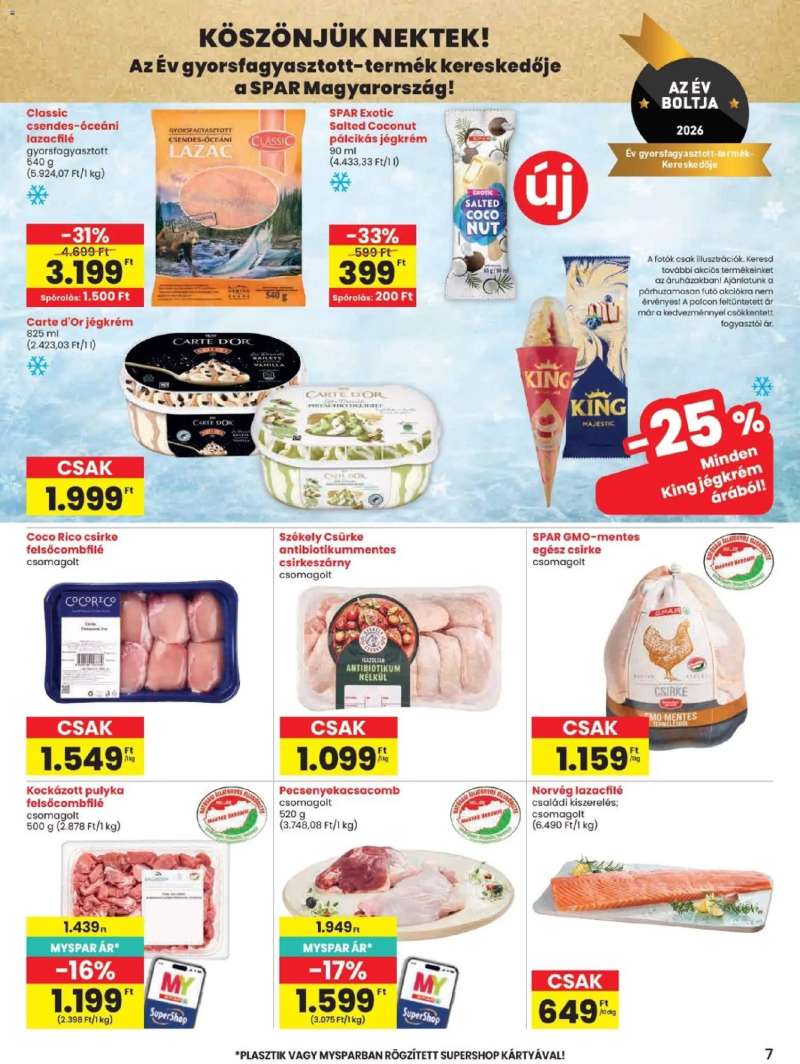 Spar Spar akciós újság 7 oldal