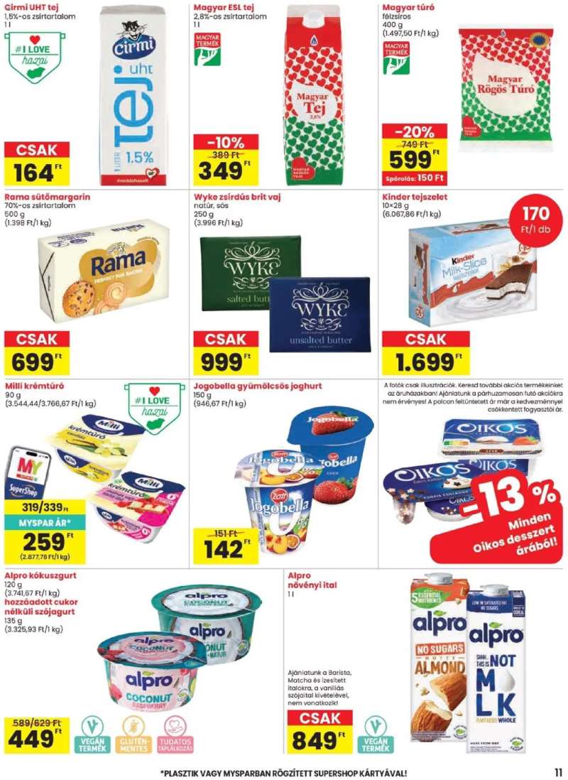 Spar Spar akciós újság 11 oldal