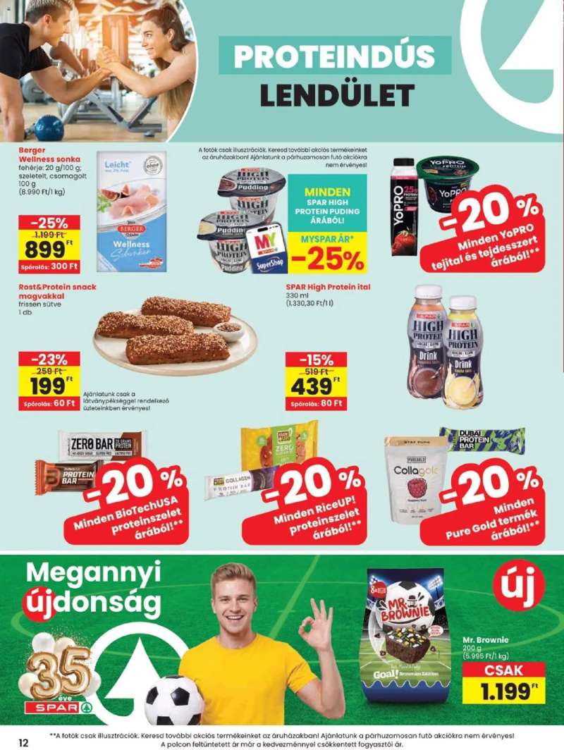 Spar Spar akciós újság 12 oldal