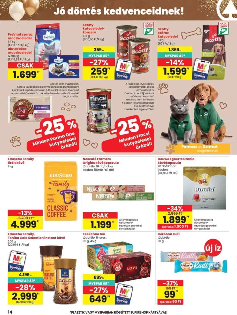 Spar Spar akciós újság 14 oldal