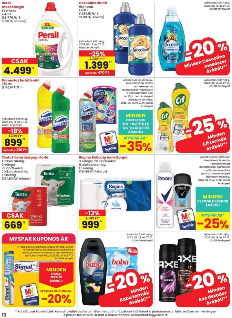 Spar Spar akciós újság 16 oldal