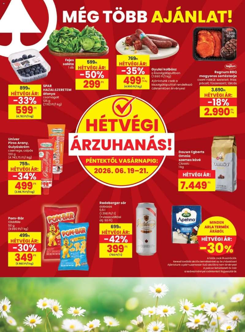 Spar Spar akciós újság 20 oldal
