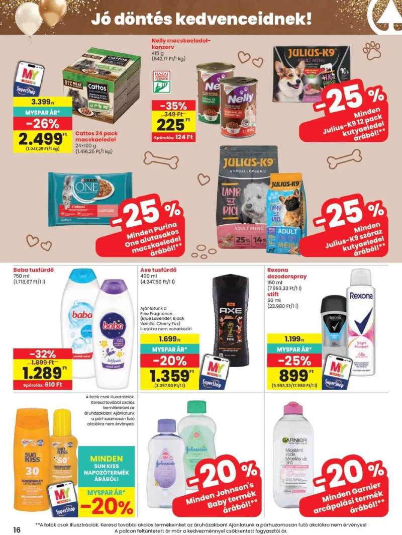 Spar Spar akciós újság 16 oldal