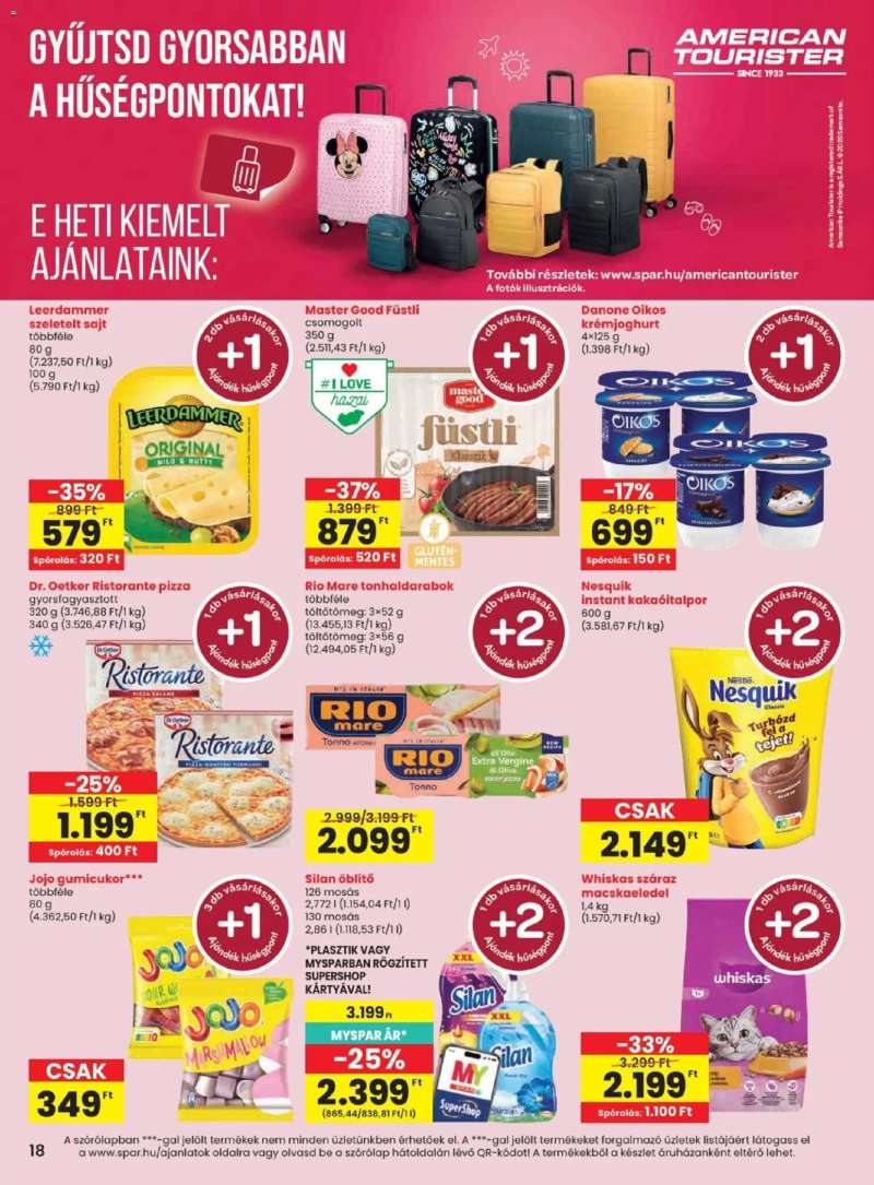 Spar Spar akciós újság 18 oldal