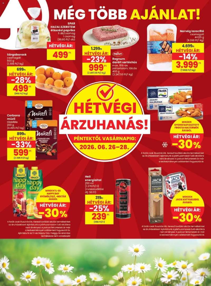 Spar Spar akciós újság 20 oldal