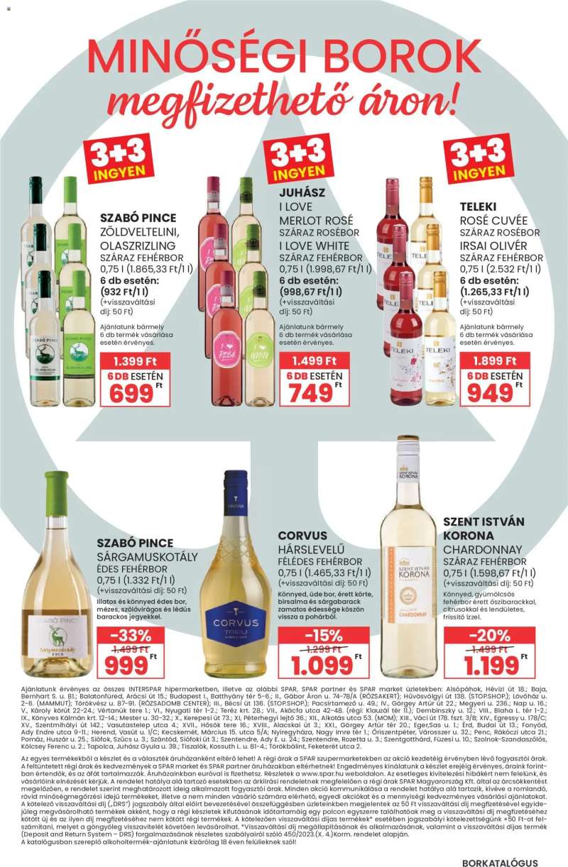 Spar Spar BOR nyár 8 oldal