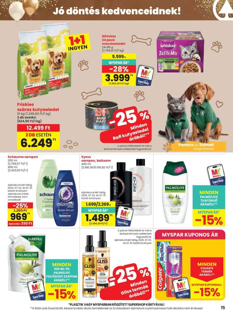 Spar Spar akciós újság 15 oldal