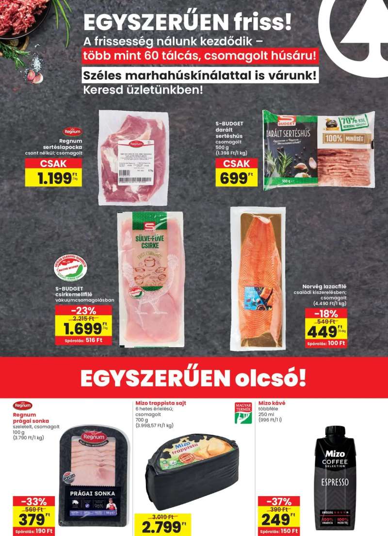 Spar Spar Dunakeszi üzlet újranyitás 3 oldal