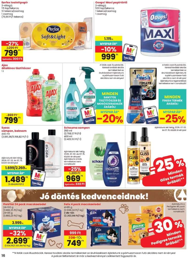 Spar Spar akciós újság 16 oldal