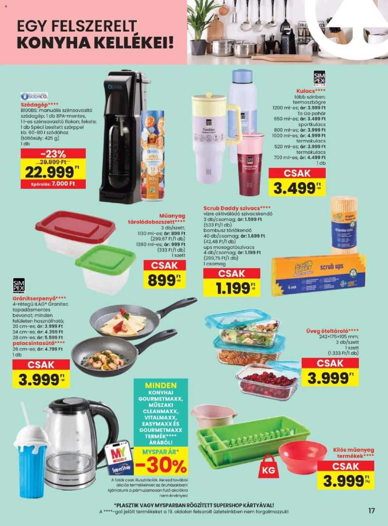 Spar Spar akciós újság 17 oldal