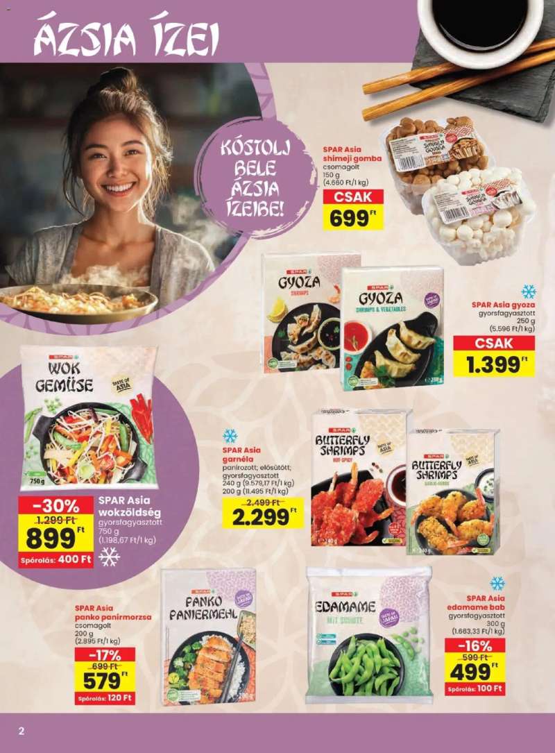 Spar Spar akciós újság 2 oldal