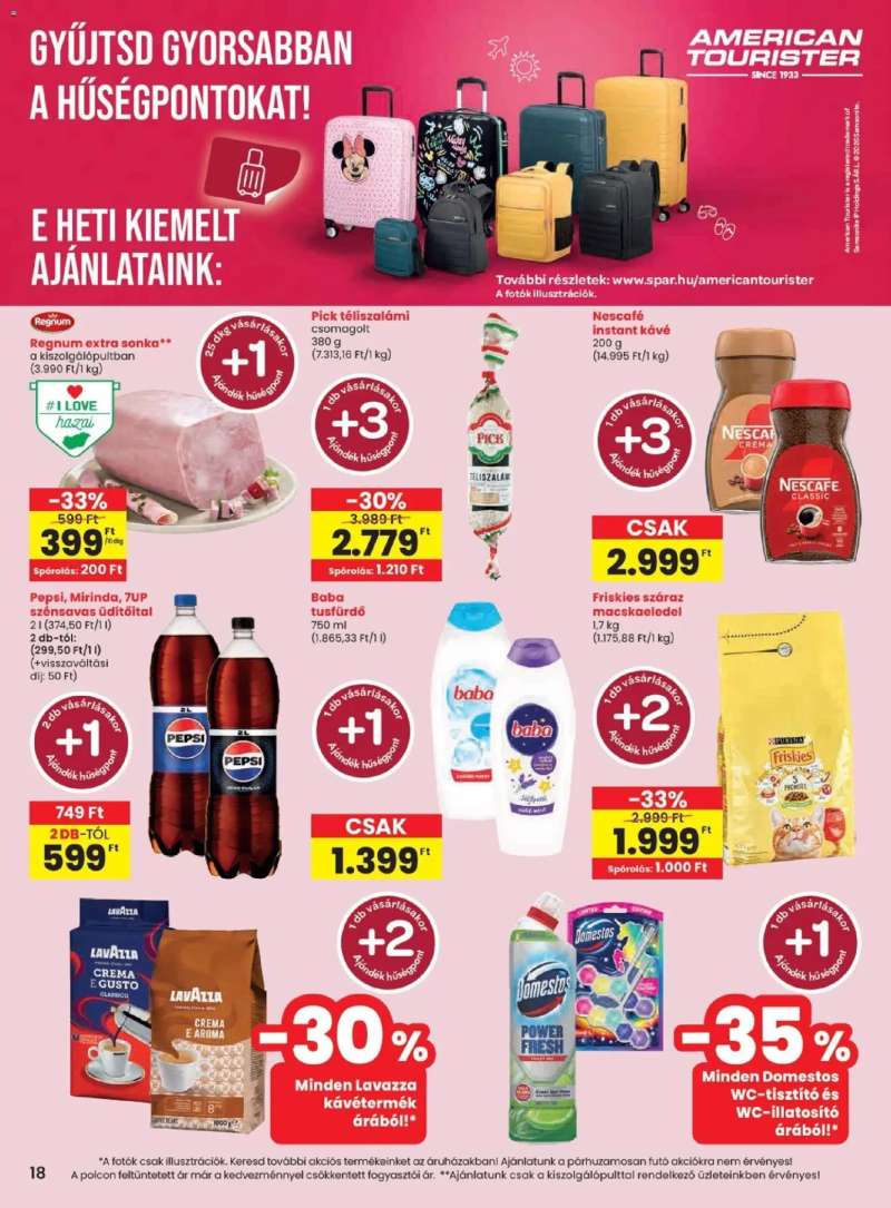 Spar Spar akciós újság 18 oldal