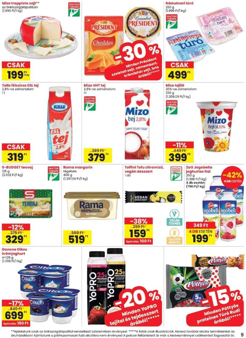 Spar Spar akciós újság 9 oldal