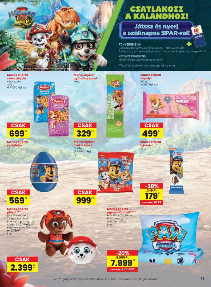 Spar Spar akciós újság 11 oldal