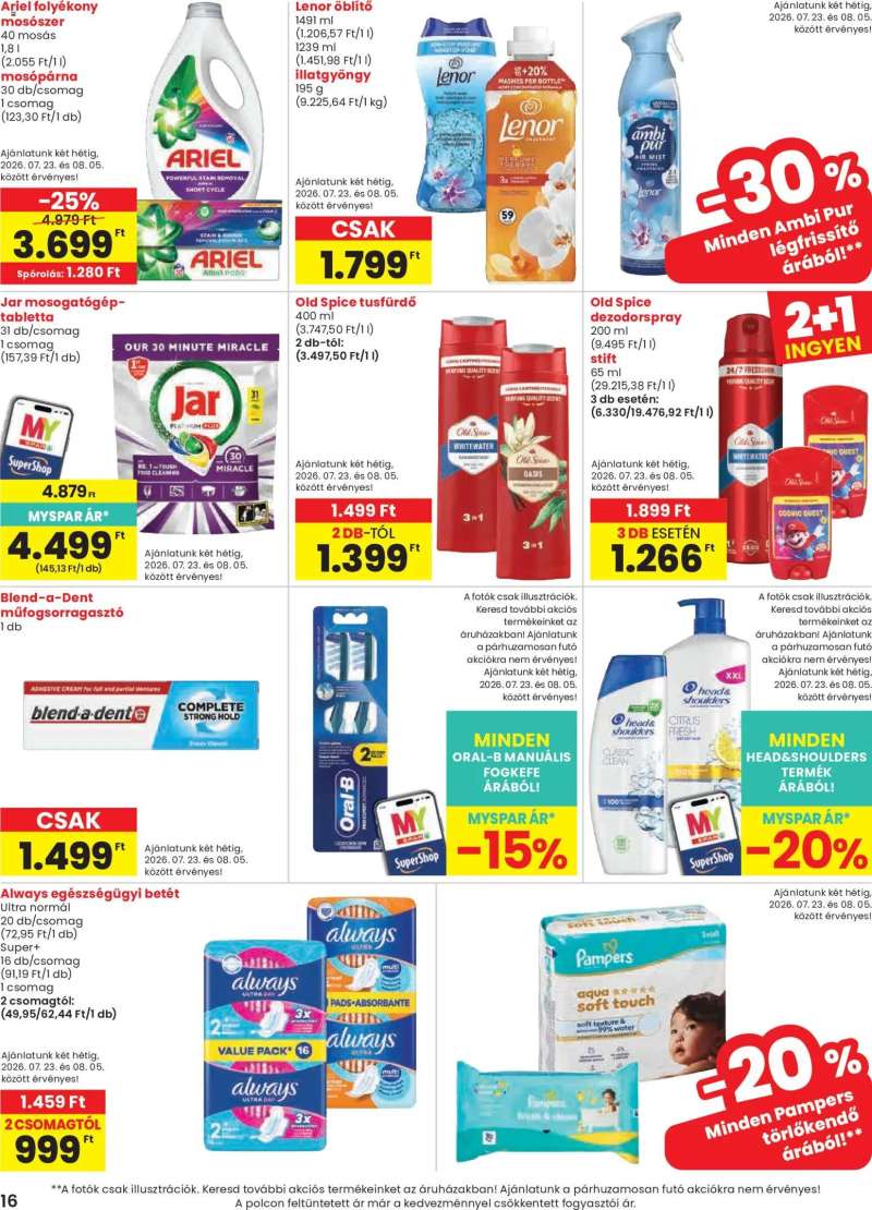 Spar Spar akciós újság 16 oldal