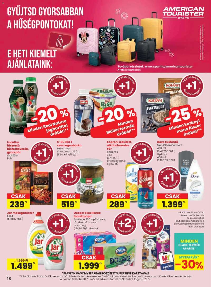 Spar Spar akciós újság 18 oldal