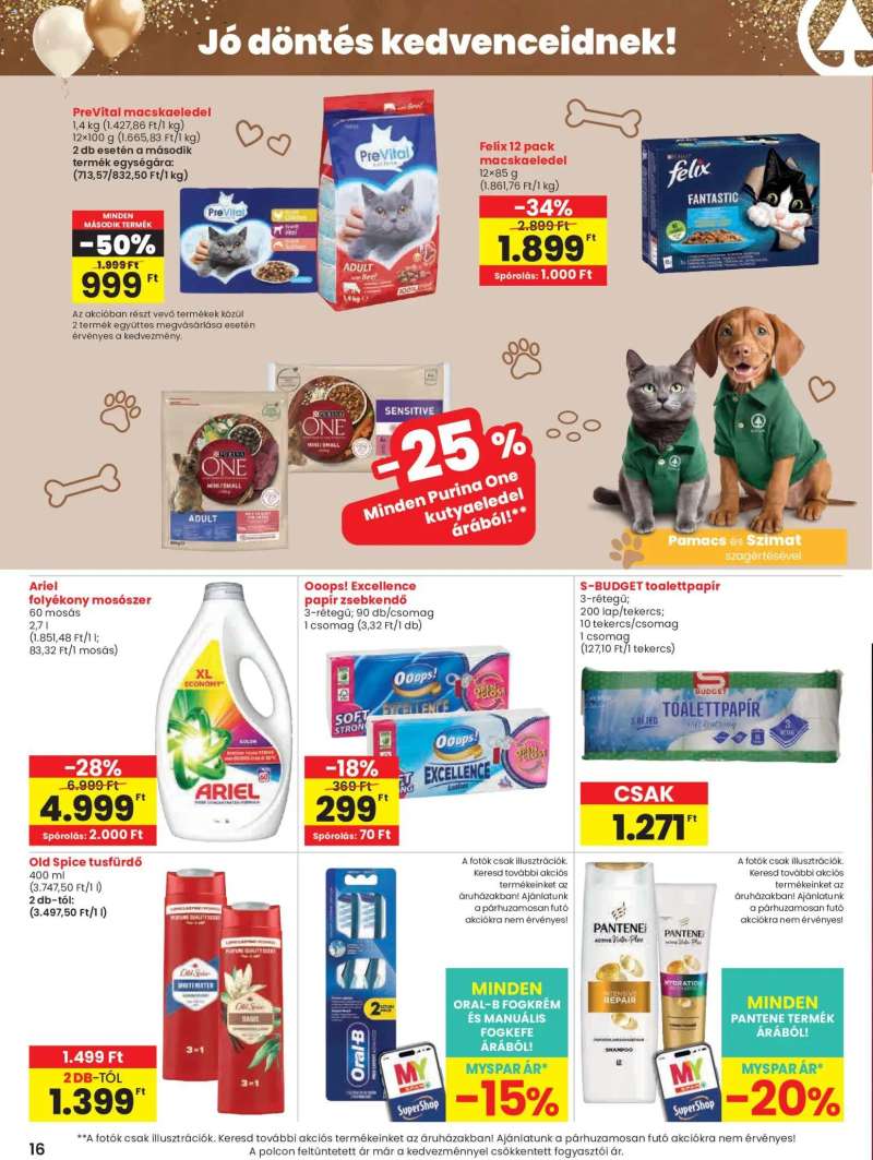 Spar Spar akciós újság 16 oldal